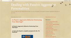 Desktop Screenshot of passiveaggresive.blogspot.com