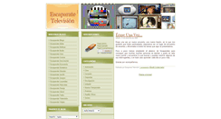 Desktop Screenshot of escaparatetelevision.blogspot.com