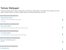 Tablet Screenshot of 1st-tattooswallpaper.blogspot.com