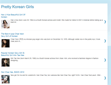 Tablet Screenshot of pretty-korean-girls.blogspot.com