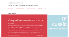Desktop Screenshot of orientacion-laboral.blogspot.com