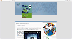 Desktop Screenshot of heladodegintonic.blogspot.com