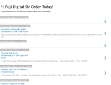 Tablet Screenshot of fujidigitalslrordertoday.blogspot.com