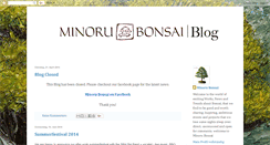 Desktop Screenshot of minorubonsai.blogspot.com
