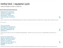 Tablet Screenshot of methyl-drol-43.blogspot.com