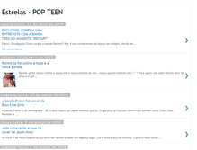 Tablet Screenshot of estrelas-popteen.blogspot.com