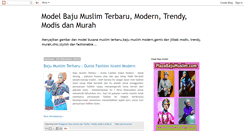Desktop Screenshot of model-baju-muslim-terbaru-modern.blogspot.com