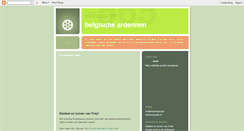 Desktop Screenshot of belgischeardennen.blogspot.com