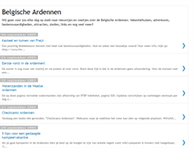 Tablet Screenshot of belgischeardennen.blogspot.com