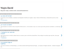 Tablet Screenshot of davizon-masqueviajes.blogspot.com