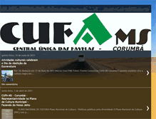 Tablet Screenshot of cufa-basecorumba.blogspot.com