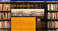 Desktop Screenshot of erbendeavours.blogspot.com