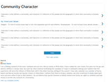 Tablet Screenshot of communitycharacter.blogspot.com