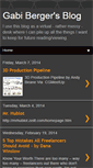 Mobile Screenshot of gabiberger.blogspot.com