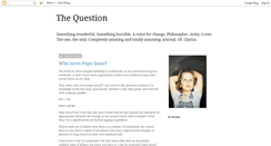 Desktop Screenshot of claricaandthequestion.blogspot.com