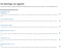 Tablet Screenshot of domingoconagustin.blogspot.com