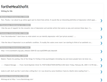 Tablet Screenshot of forthehealthovit.blogspot.com