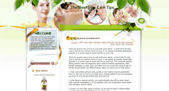 Desktop Screenshot of best-skin-care-tips.blogspot.com