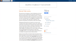 Desktop Screenshot of hawiifamilyvacation.blogspot.com