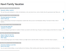 Tablet Screenshot of hawiifamilyvacation.blogspot.com