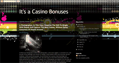Desktop Screenshot of itsacasinobonuses.blogspot.com