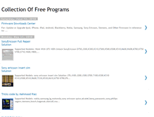 Tablet Screenshot of collection-programs.blogspot.com