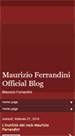 Mobile Screenshot of maurizioferrandini.blogspot.com
