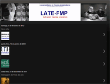 Tablet Screenshot of ligadotraumafmp.blogspot.com