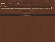 Tablet Screenshot of familiacristianak.blogspot.com