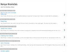 Tablet Screenshot of kenyakronicles.blogspot.com