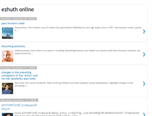 Tablet Screenshot of ezhuth11.blogspot.com