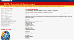 Desktop Screenshot of gswptourcommunications.blogspot.com