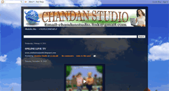 Desktop Screenshot of chandanstudio.blogspot.com