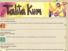 Tablet Screenshot of fundaciontalitakum.blogspot.com