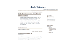 Desktop Screenshot of jacktatooles.blogspot.com