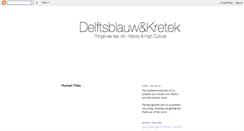 Desktop Screenshot of delftsblauw-kretek.blogspot.com