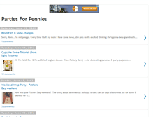 Tablet Screenshot of partiesforpennies.blogspot.com