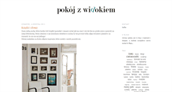 Desktop Screenshot of pokojzwidokiem.blogspot.com