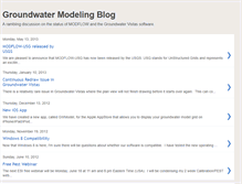 Tablet Screenshot of groundwatermodels.blogspot.com