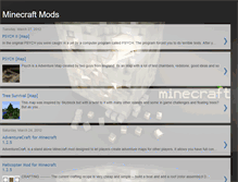 Tablet Screenshot of modsminecraftmods.blogspot.com