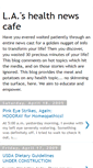 Mobile Screenshot of lahealthnewscafe.blogspot.com