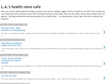 Tablet Screenshot of lahealthnewscafe.blogspot.com