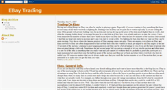 Desktop Screenshot of ebay-trader.blogspot.com