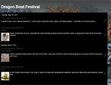 Tablet Screenshot of dragonsandboats.blogspot.com