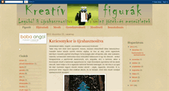 Desktop Screenshot of kreativfigura.blogspot.com