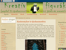 Tablet Screenshot of kreativfigura.blogspot.com