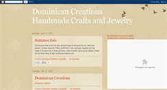 Desktop Screenshot of dominicancreations.blogspot.com