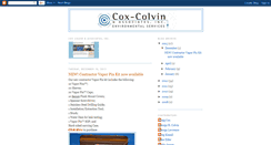 Desktop Screenshot of coxcolvin.blogspot.com