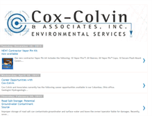 Tablet Screenshot of coxcolvin.blogspot.com