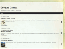 Tablet Screenshot of goingto-canada.blogspot.com